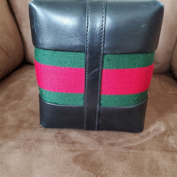 Rare Vintage Gucci Train Case Handbag Trav… - Picture 4 of 15